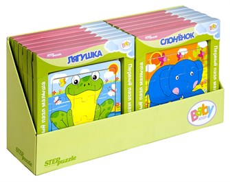 Игра из дерева Первый пазл малыша (Baby Step) # 89010