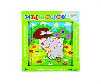 Игра из дерева Мышонок (собираем и играем) (Baby Step) # 89069