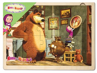 Игра из дерева Маша и Медведь (Анимаккорд) # 89133