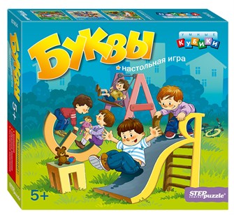 Развивающая игра Буквы (Умные кубики) # 87404
