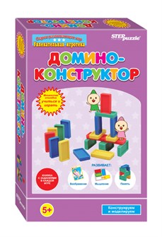 Развивающая игра "Домино-конструктор" # 76532