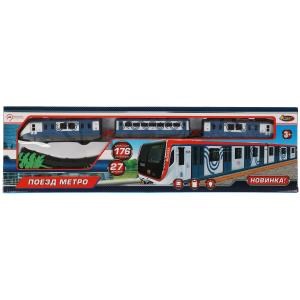 Железная дорога МЕТРОПОЛИТЕН свет, длина пути 176см, кор.61*17,8*5см ИГРАЕМ ВМЕСТЕ 1607B003-R1