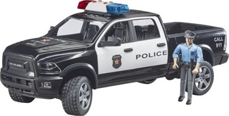 Полицейский пикап Bruder RAM 2500 с фигуркой полицейского 29867686