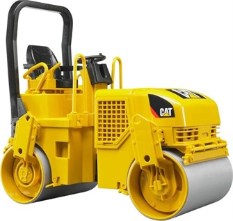 Каток Bruder CAT двухвальцовый 02-433 1:16 18 см 27760192