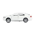 Машина металл SKODA OCTAVIA 12 см, двери, багаж, инерц. белый  кор. Технопарк OCTAVIA-12-WH (72)