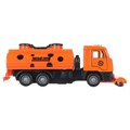 Машина металл KAMAZ уборочный 14 см, дв., подв..дет., инерц., кор. Технопарк SB-16-74-B2-WB (48)