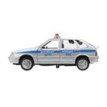 Машина металл свет-звук LADA-2114 "SAMARA" ПОЛИЦИЯ 12 см, двери, багаж, кор. Технопарк 2114-12SLPOL-SR-WOD