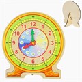 Деревянные часы. Учим время ДИ034 379-678
