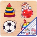Деревянная рамка вкладыш Игрушки 7910 279-823