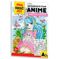 Раскраска в стиле ANIME Девочка с зайкой А3 05151 401-290
