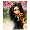 Тетрадь 12 л. клетка Верные друзья 68519 898-696