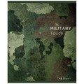 Тетрадь 48 л. клетка Скрепка S  МилитариТач 887-214