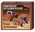 Конструктор металл 950 Ретро автомобили /10/ 124-816