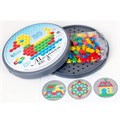 Мозаика 85 шестигранных фишек. 02073 611-390