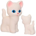 Резиновая игрушка Котенок Снежок С-1635 /30/ 547-507