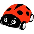 Автомобиль Машинка для малышей «Божья коровка» 02611 /16/ 203-285