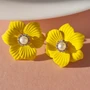 Серьги цветы, 09250 арт.002.101 002.101