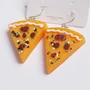 Серьги "Пицца", МЕГА ХИТ 2021, СД6, арт.506.072 506.072