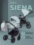 Коляска 2 в 1 Rant Siena 2024 10 серый-ментоловый 5903990641749