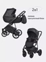 Коляска 2 в 1 Riko Basic Leon 04 Black 5907729454334