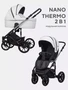 Коляска 2 в 1 Riko Nano Thermo 02 White 5907729453870