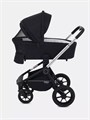 Коляска 2 в 1 Mowbaby Zoom Silver 2025 black 4670078613127