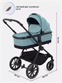 Коляска 2 в 1 Mowbaby Amber Mint 4670078656162
