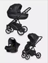 Коляска 3 в 1 Riko Basic Delta Ecco 15 Black 5907729452507