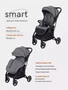 Коляска прогулочная Mowbaby Smart 2023 Grey 4670078631572