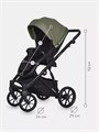 Коляска 2 в 1 Riko Basic Delta Ecco 13 olive 5907729452385