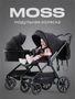 Коляска 2 в 1 Rant Moss Midnight black 4670078642516