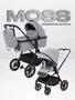 Коляска 2 в 1 Rant Moss 2025 Grey 4670078653543