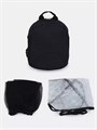 Коляска 3 в 1 Mowbaby Zoom PU silver black 4670078613097