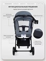 Коляска прогулочная Mowbaby Airy plus Grey 4670078679369