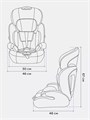 Автокресло Rant Basic Spark Next группа 1/2/3 (9-36 кг) Grey 4670078673855