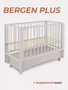 Кроватка Rant Bergen Plus маятник Crystal Beige 4670078657169