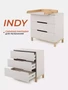 Комод пеленальный Rant Indy 80/3 Crystal beige 4670078657145