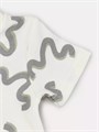Футболка Rant Hugs and kisses Pattern beige 4673 4670078628510