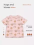 Футболка Rant Hugs and kisses Pattern pink 4673 4670078628305