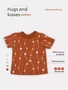 Футболка Rant Hugs and kisses Pattern brown 4673 4670078628701