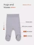 Ползунки Rant Hugs and kisses Pattern grey 3173/3373 4670078630179