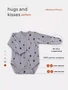Боди Rant Hugs and kisses Pattern grey 6473/6773 4670078630063