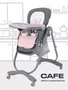 Стульчик для кормления Rant Cafe grey-pink 4630053751619