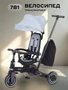 Велосипед 3-колесный Mowbaby Trixie Grey 4670078656834