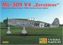 92202  авиация  Me 309 V4 "Zerstörer"  (1:72) 8,59418E+11