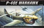 12468  авиация  P-40E Warhawk  (1:72) 603550016714