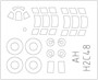 40004  авиация  Hurricane Mk IIc  (1:48) 5902734373496