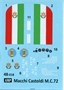 48018  авиация  Macchi-Castoldi M.C.72  (1:48) 2000000216027
