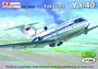AZ14418  авиация  Yakovlev-40  (1:144) 4589913199620