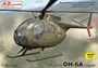 AZ7865  авиация  Hughes OH-6A 'Cayuse'  (1:72) 8592942278651